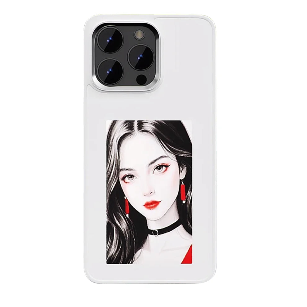 iPhone 16 pro 4-color HD 4.0-inch large screen, built-in lens holder, the best smart NFC phone case