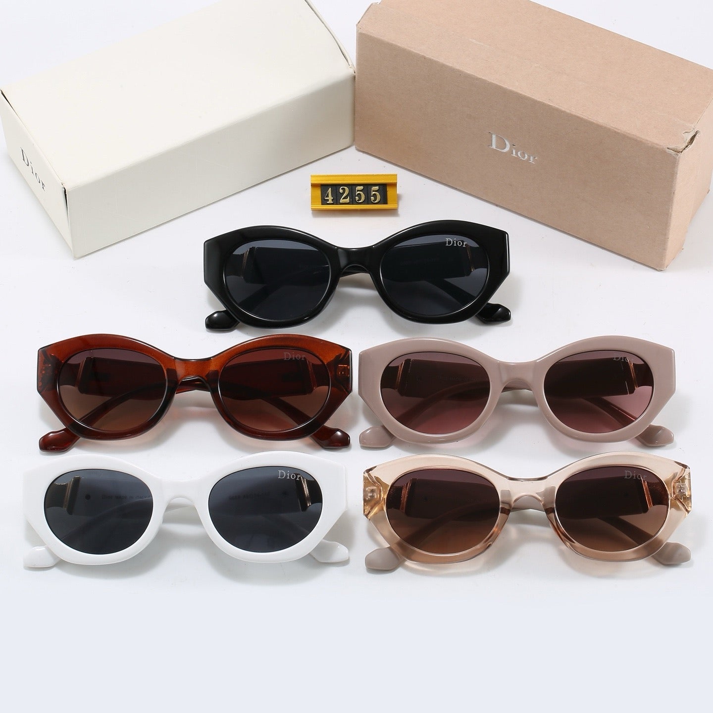 New hot 5-color sunglasses 4255