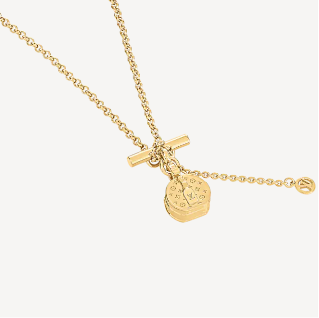 Fashion Gold Bag Pendant Necklace