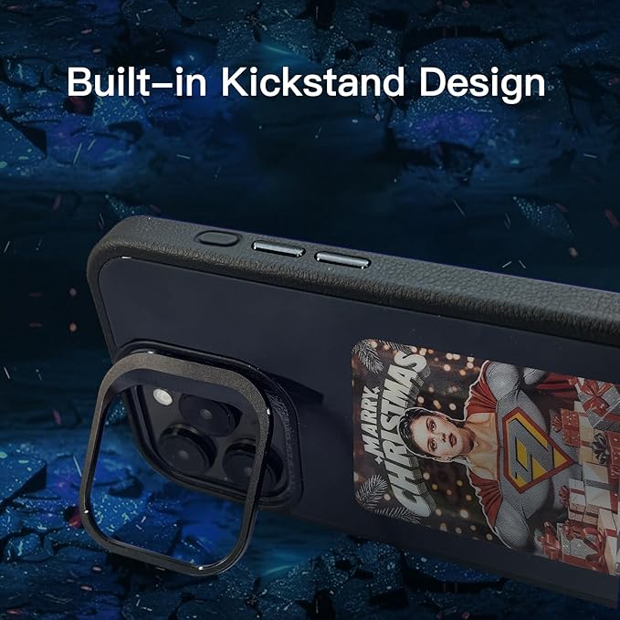 iPhone 16 pro 4-color HD 4.0-inch large screen, built-in lens holder, the best smart NFC phone case