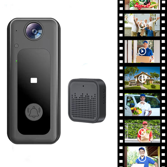 Video Doorbell (newest model) – Head-to-toe HD view, and simple setup