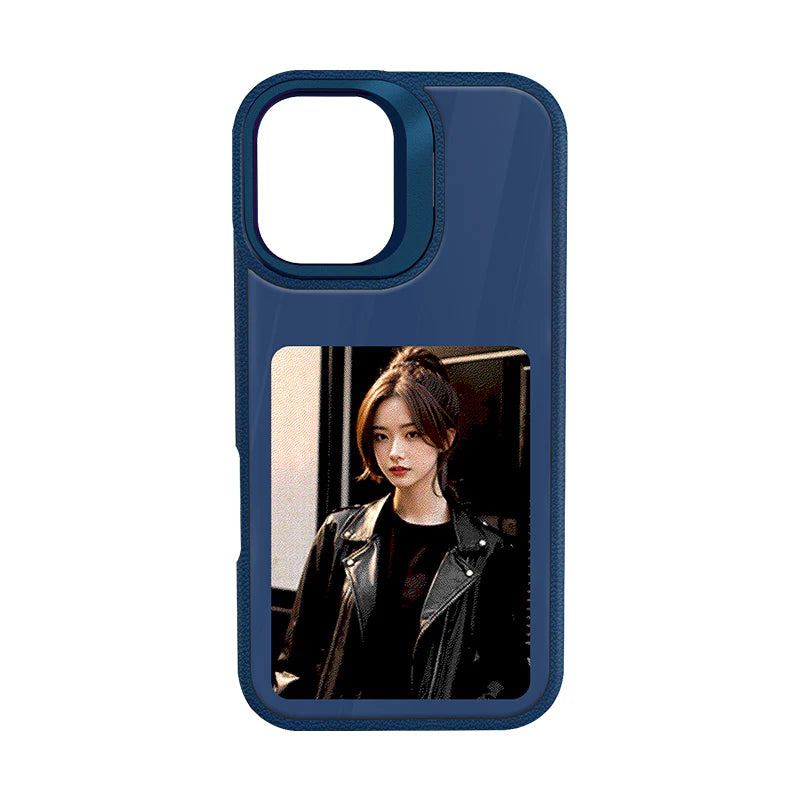 iPhone 16 pro 4-color HD 4.0-inch large screen, built-in lens holder, the best smart NFC phone case