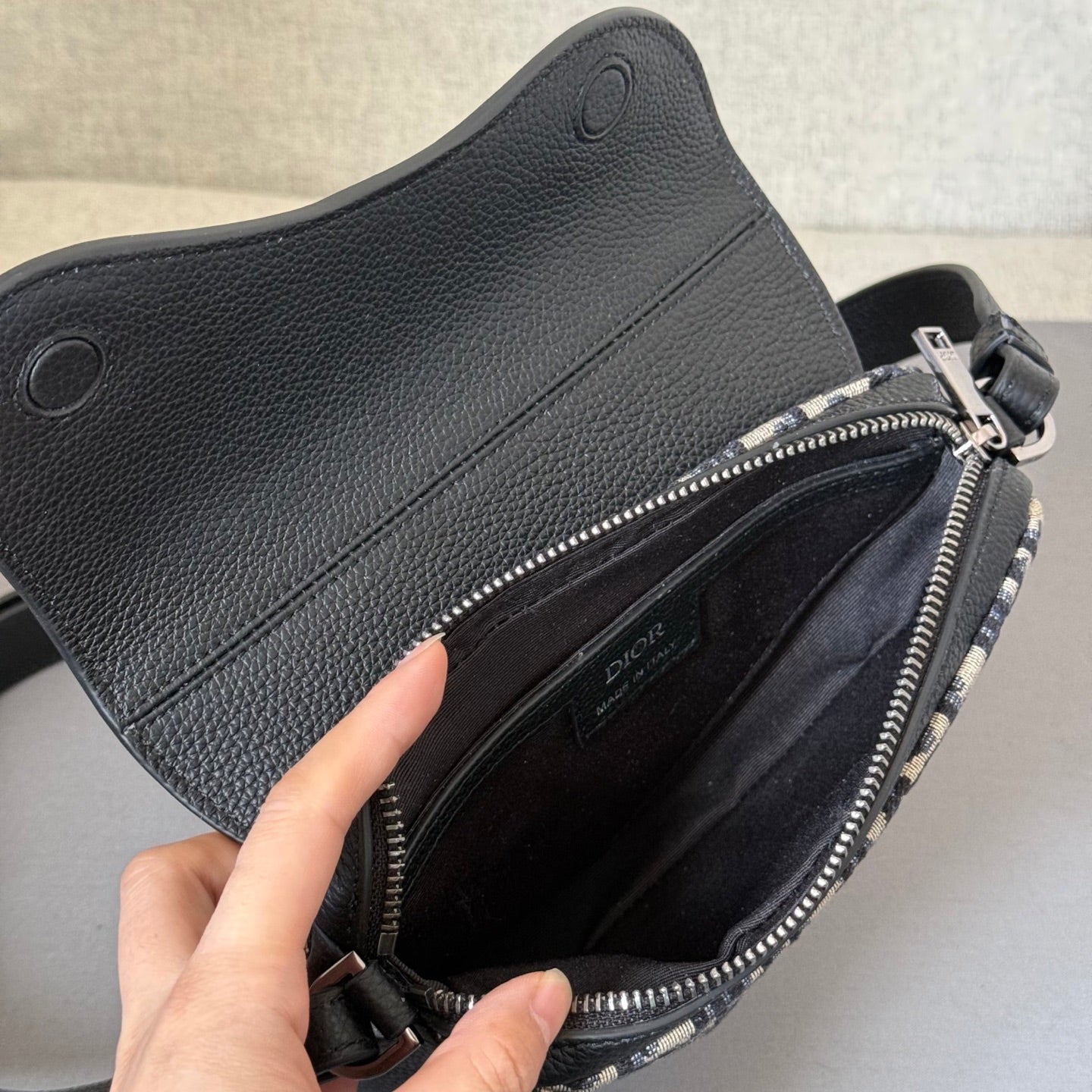 The Saddle Bag is a modern take on the classic design