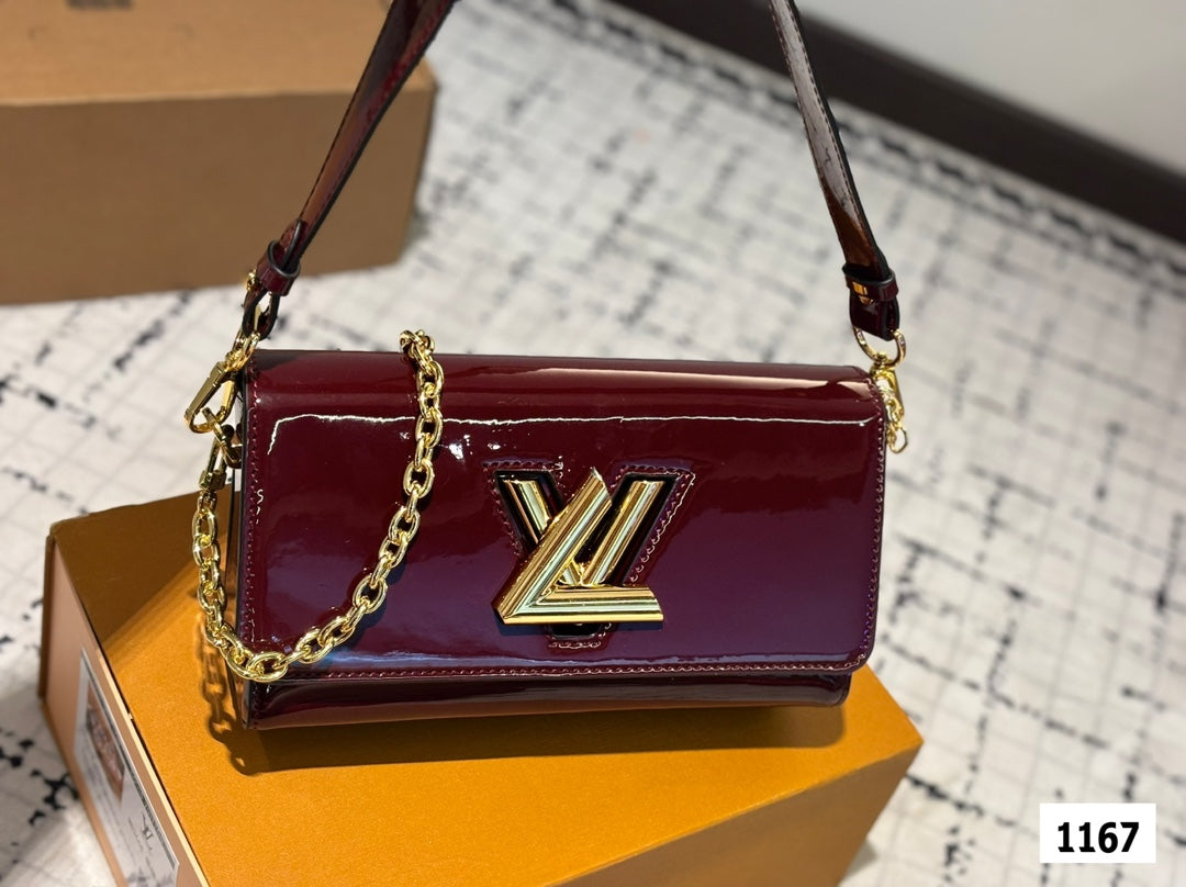 New tricolor messenger bag