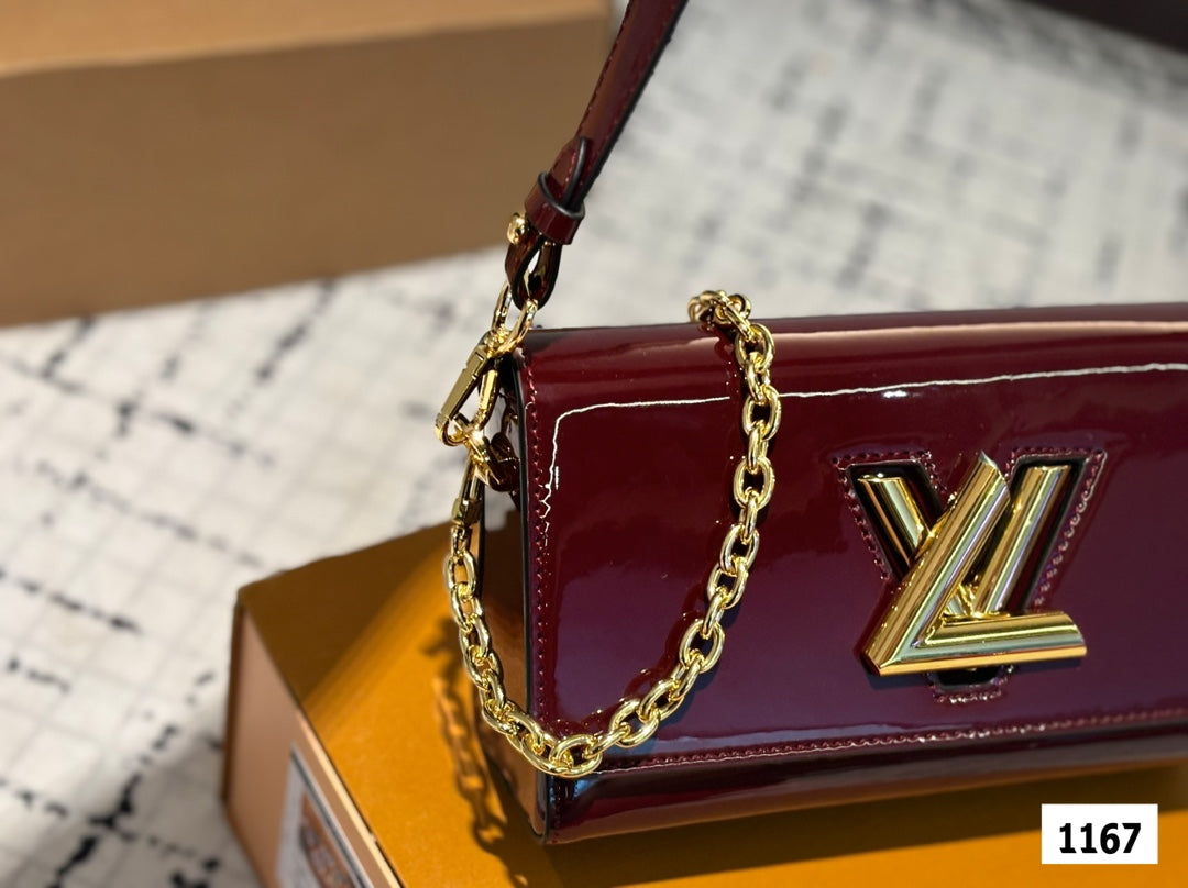 New tricolor messenger bag