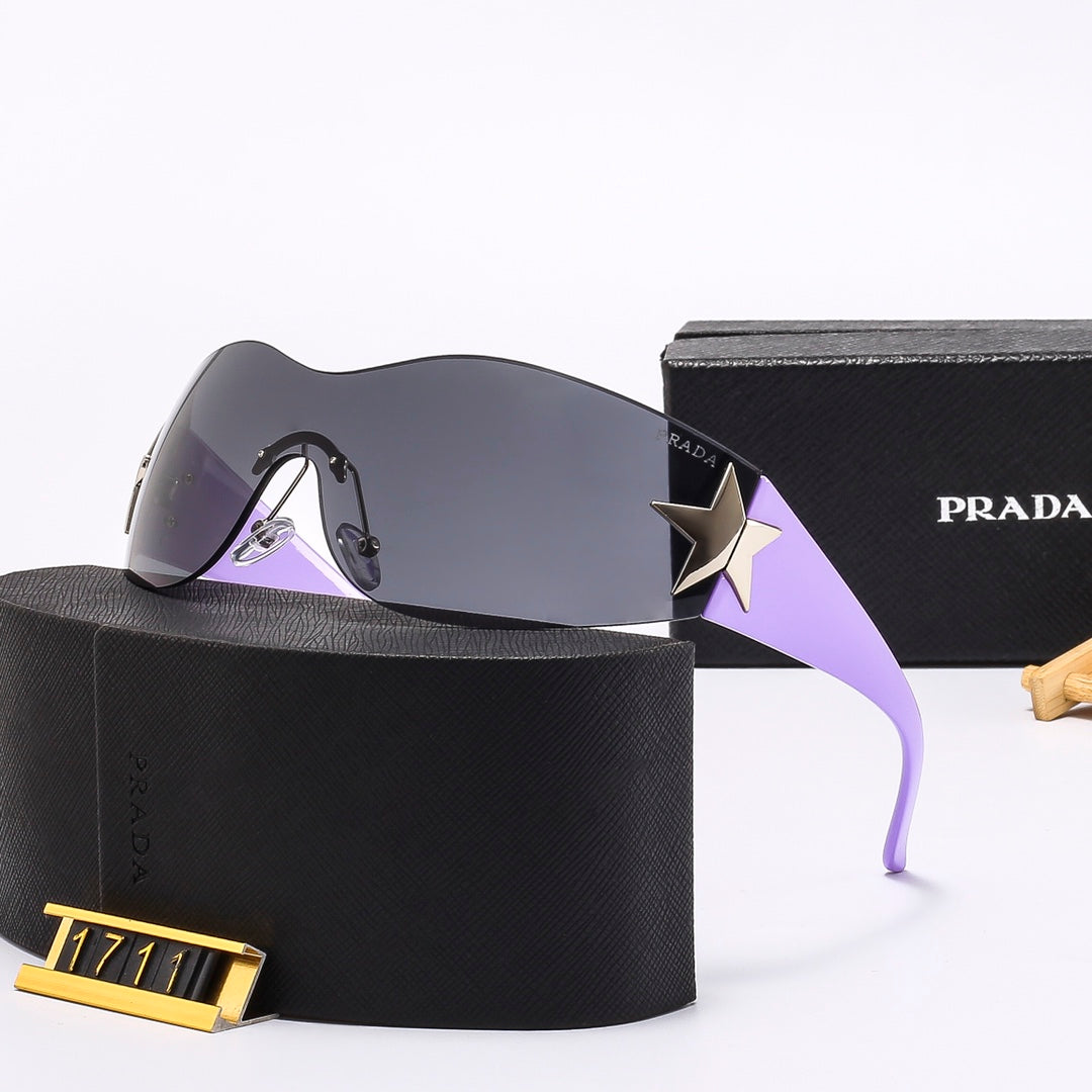 Hot sale Star Series sunglasses have logos on the inside of the lenses  1711