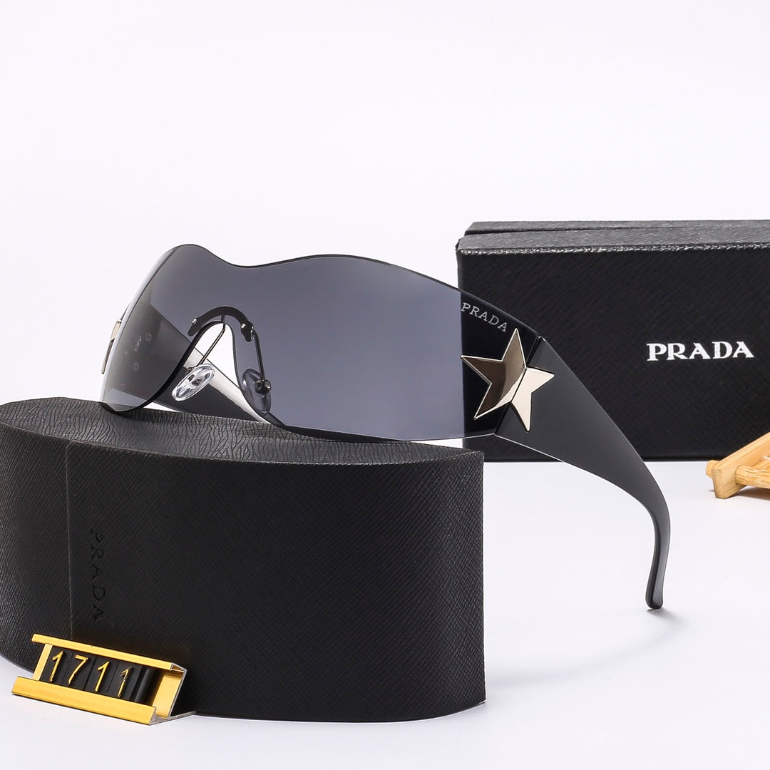 Hot sale Star Series sunglasses have logos on the inside of the lenses  1711