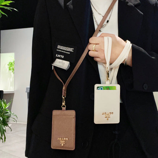 Fashion leather card holder