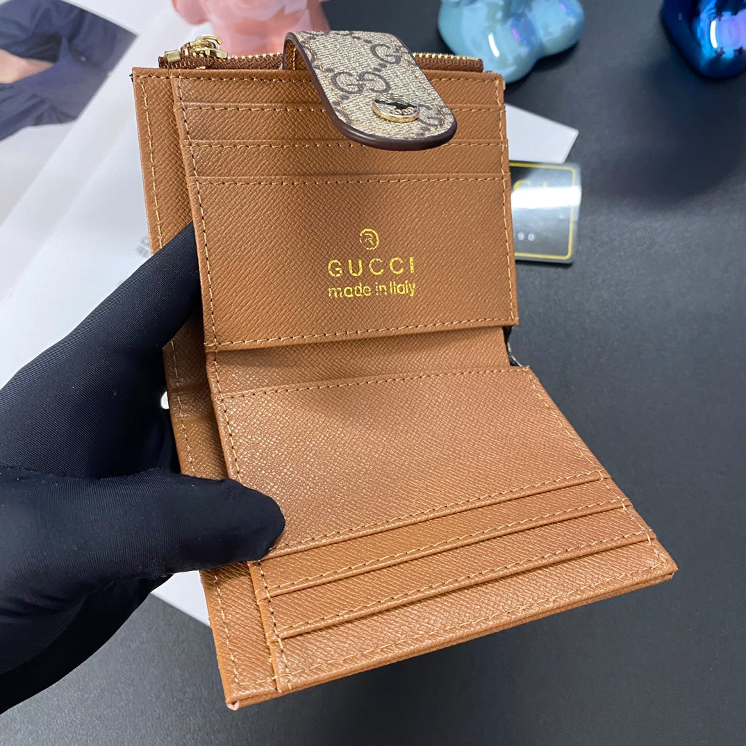 Leather G Card Holder