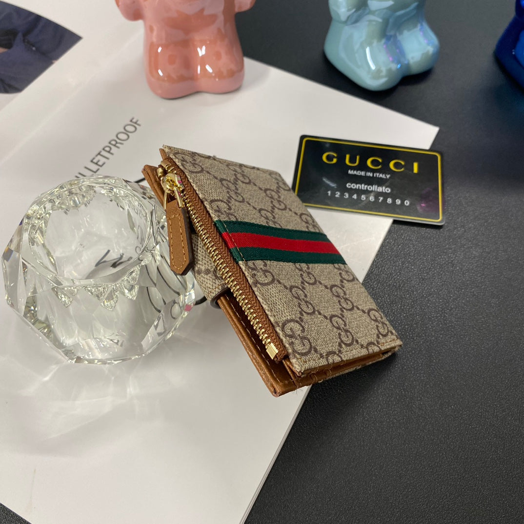 Leather G Card Holder