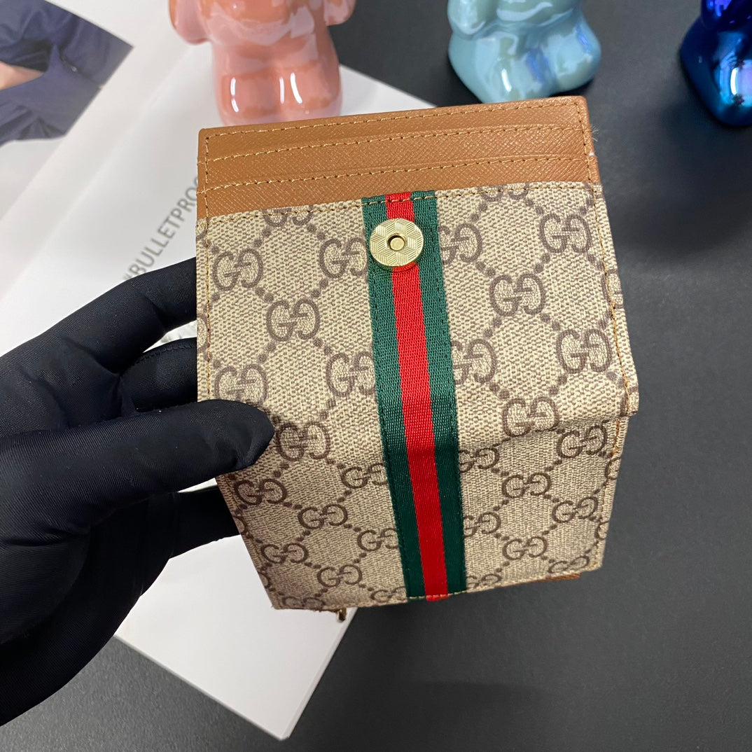 Leather G Card Holder