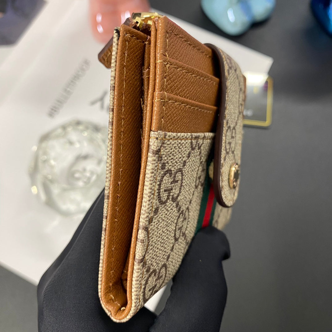 Leather G Card Holder