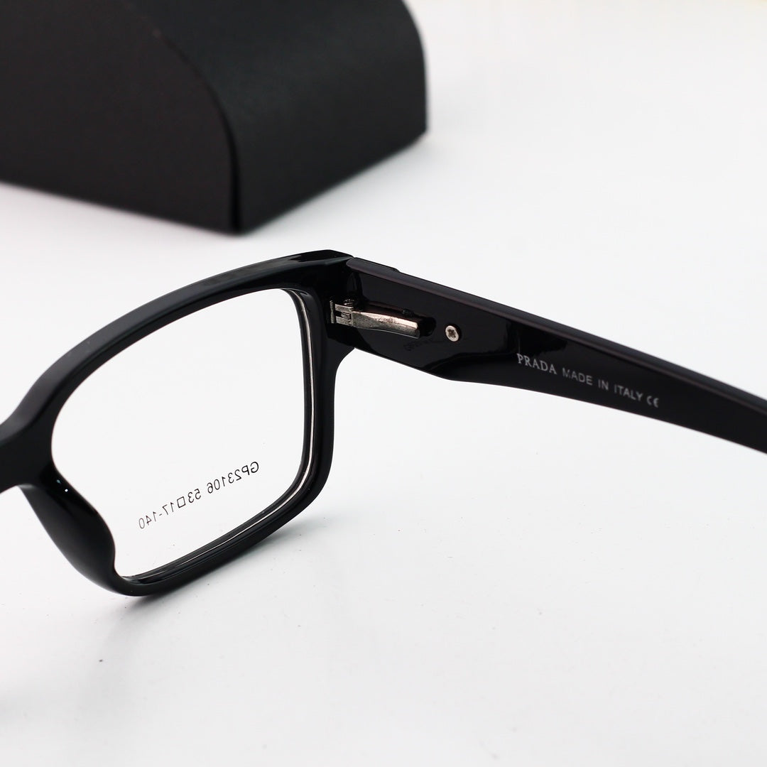 Classic Triangle Logo Square Glasses 33107