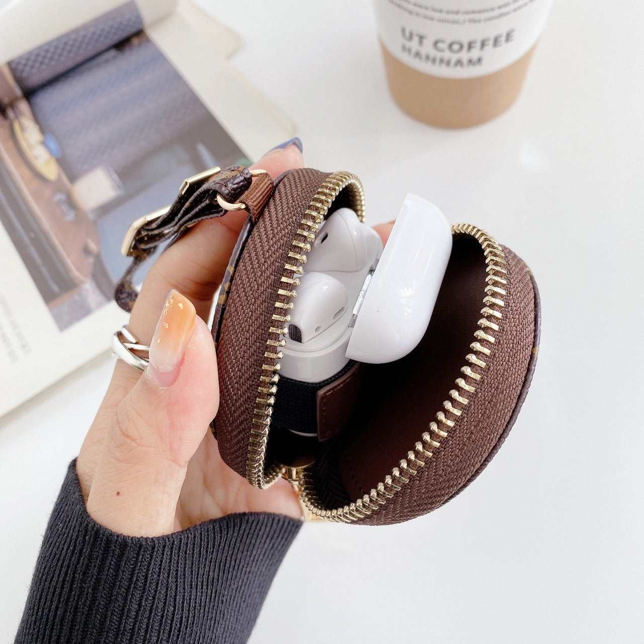 Leather AirPods case